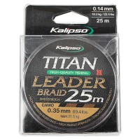 Шнур Kalipso Titan Leader Braid Camo 25м 0.12 мм