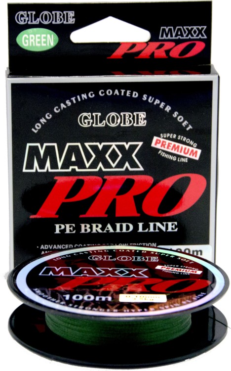 Шнур Globe Maxx PRO 100м 0.17мм green