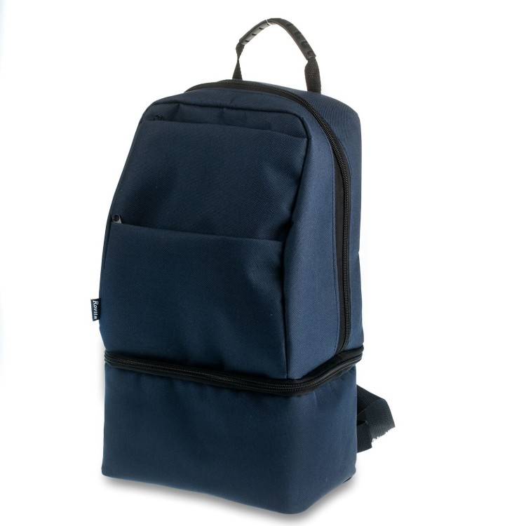 Рюкзак ROVITA OXFORD 2 кармана с термоотделением синий