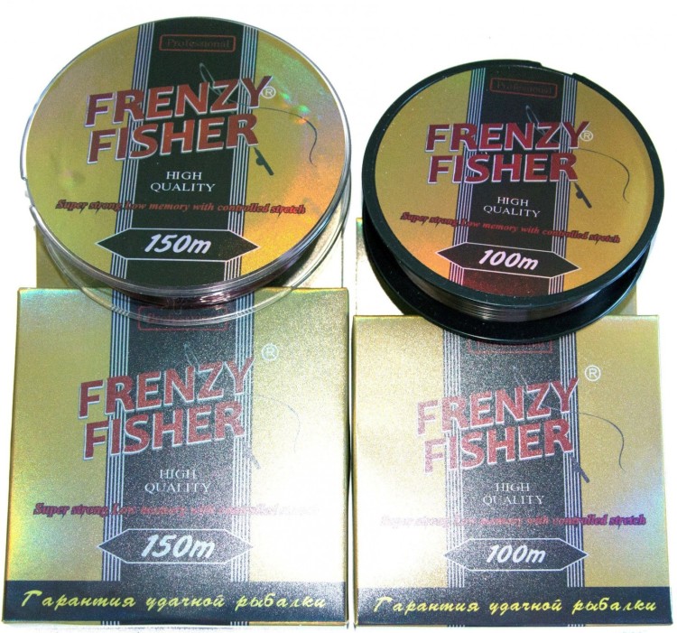 Волосінь Frenzy Fisher "Gold Crucian" 0,20 мм (150м) SF-4