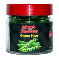 Бойлы Carp Tasty Food насадочный Hook Boiles 18mm Soluble Green Peas 100g