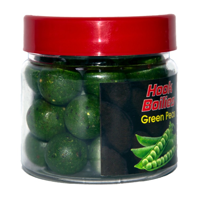 Бойли Carp Tasty Food насадок Hook Boiles 18mm Soluble Green Peas