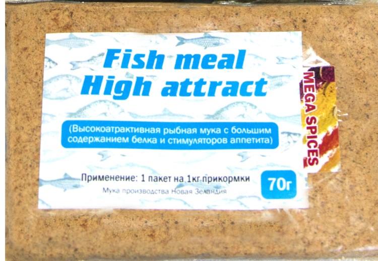 Рыбная мука Carp Tasty Food Fish Miel MEGA SPICE 0.07кг