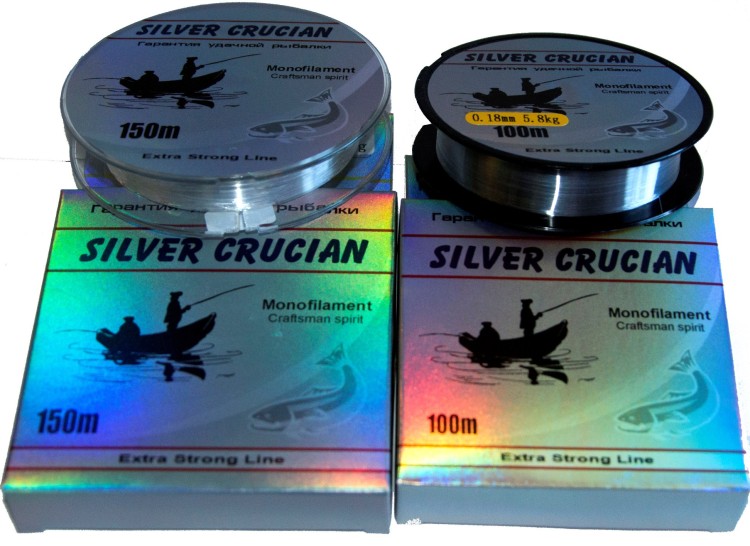 Волосінь Frenzy Fisher "Silver Crucian" 0,35 мм (100м) SF-1