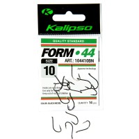 Крючок Kalipso Form-44 104410BN №10 14шт