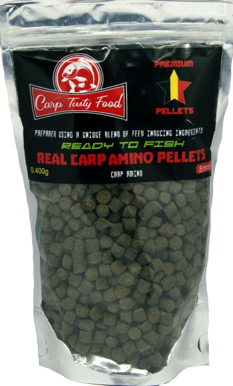 Пелети Carp Tasty Food Premium Carp Amino Pellets 8mm 400гр