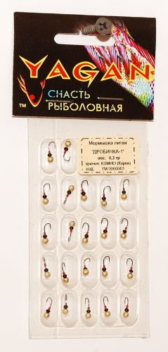 Мормышка Yagan "Дробинка-1" малая литая