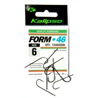Крючок Kalipso Form-46 104606BN №6 8шт