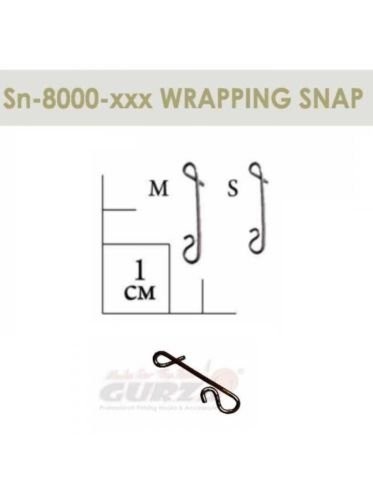 Застежка Gurza безузловая Wrapping Snap N №M (антиблик покрытие) SN8100