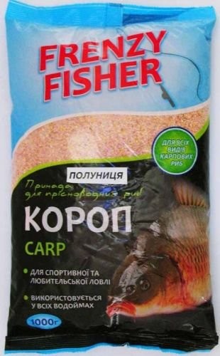 Прикормка Frenzy Fisher 1000гр Короп-Полуниця