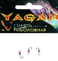 Мормышка Yagan "Дробинка-1" со светонакопителем