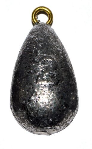 Груз капля латун. ушко 1 - 28гр (50 шт)