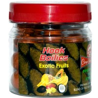Бойлы Carp Tasty Food насадочный Hook Boiles 18mm Soluble Exotic Fruits 100g
