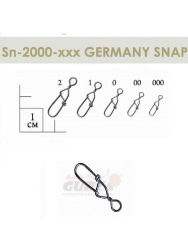 Застежка Gurza Germany Snap (немецкая) SN2000 Ni №000
